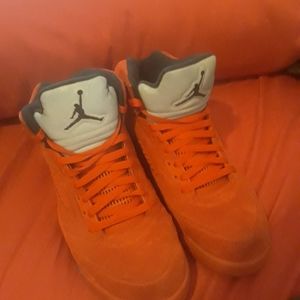 1990 Retro Red Suede Jordans Size 11 Men